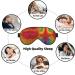 Buy Tie Dye Hippies Soft Sleep Eye Mask | Breathable Travel Eye Patch for Relaxation - Buy Online on GoSupps.com