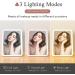 Naseto Travel Makeup Mirror with Lights & 10X Magnification | Dimmable LED Vanity Mirror | Rechargeable & Portable Cosmetic Mirror for Women - Buy Online on GoSupps.com
