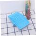 Brush Cleaner 1pc Brush Cleaner Makeup Brush Cleaner Mat Cleaning Pad Makeup Remover Scrub Board Blue Brush Cleaning Pad Makeup Brush Cleaning Tool - Buy Online on GoSupps.com