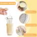 Travel Toothbrush Case with 4 Cups - Family Toothbrush Holder with Cover & Vent Holes Includes 5 Toothbrush Covers (Yellow - Buy Online on GoSupps.com