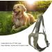 Dog Lift Harness Adjustable Dog Hind Leg Support Sling Hook and Loop Design Dog Lift Support Harness for Disabled Injured Old Dog Military Green(S) - Buy Online on GoSupps.com