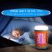 Buzz Blast Pro Electric Cordless Mosquito Zapper for Outdoor and Indoor Portable Multifunctional Solar and USB Charging Bug Zapper Home Bedroom Backyard Camping Using (Orange) - Buy Online on GoSupps.com