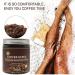 250ml Body Peeling & Scrub - Salt & Coffee Exfoliator for Deep Cleaning Anti-Acne Brightening & Dead Skin Removal - Suitable for All Skin Types - Buy Online on GoSupps.com