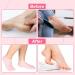 SATINIOR Silicone Gel Heel Socks 3 Pairs - Anti Slip Moisturizing Aloe Socks for Dry Skin - Women Men (Medium, Pink/Beige/White) - Buy Online on GoSupps.com