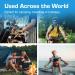 Active Era Mosquito Repellent Bracelet 12 Pack Insect Midge & Mosquito Bands - Powerful DEET Free Formula - Waterproof with 250 Hours / 10 Days of Protection for Adults and Kids 3+ - Buy Online on GoSupps.com