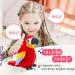 Surplex Sound Repeating Parrot Plush Interactive Toy with Waving Wings | Electronic Record Bird Toy for Kids & Baby | Stuffed Animal Educational Toy for Birthday & Xmas - Buy Online on GoSupps.com