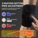 Heated Knee Brace Wrap - Adjustable Temperature Thermal Arthritis Pain Relief | USB Heating Pad for Comfortable Therapy - Buy Online on GoSupps.com