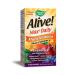 Nature's Way Alive! Max6 Daily Multi-Vitamin No Added Iron 90 Veg Capsules