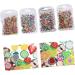 Mipcase 4 Packs Nail Art Polymer Clay Nail Art Craft Appliques Embellishments Craft Making Beads Diy Nail Decoration Supplies Nail Decorations for Nail Art Resin Fruit 3d Suite - Buy Online on GoSupps.com