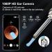 Wireless Ear Wax Removal Kit with 1080P HD Camera | Otoscope for iPhone & Android | Ear Cleaner Tool with LED Lights - Buy Online on GoSupps.com