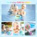 Octopus Bathly Toy: Light-Up Automatic Water Spray Toy for Kids - Smiling Blue - Buy Online on GoSupps.com