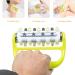 Hand Massage Roller - Full-Body Anti-Cellulite Device | Manual Muscle Massager for Pain Relief - Green-A - Buy Online on GoSupps.com