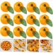 Alipis 50pcs orange cupboard desktop toys plastic teaching aids decorations Model Toy accessories mini Scene Photography Props decorate window False Orange Decor fake fruit - Buy Online on GoSupps.com