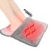 Electrically heated foot warmer with double -sided heating under the desk in bed in the office at home 2 hours of automatic shutdown foot warmer for men and women