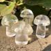 Natural Crystal Rough Home Decoration 40-50mm Crystal Mushroom Natural Clear Quartz Mushrooms Lovely Rose Crystal Gemstone Agaric Home Decoration Stones 1pc - Buy Online on GoSupps.com