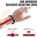 Buy 2PCs Redup Fern Infrared Negative Ion Bracelet - Adjustable Magnetic Detox Sports Bracelet Waterproof Silicone (Black Blue) | International Shipping Available - Buy Online on GoSupps.com