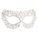 Masque de visage ajour durable et polyvalent pour la danse - Blanc