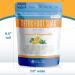 Detox Foot Soak Salts 32 oz with Lemon, Peppermint, Lavender & Frankincense Essential Oils - Soothes Athlete's Foot, Softens Calluses, and Relaxes Tired Feet - BPA Free Pouch - 2 lb Pack - Buy Online on GoSupps.com