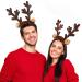 Lurrose Christmas Reindeer Head Straps - 2 Pieces Anti-Stirring Ear Straps with Bells - Perfect Party Hair Jewelry for Everyone - Buy Online on GoSupps.com