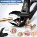 2024 Upgrade Angled Head Nail Clippers for Seniors Ergonomic Toenail Clipper for Thick Nails Premium Steel Toe Nails Clippers with Catcher for Men Black Nail Clippers - Buy Online on GoSupps.com