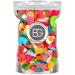 BG Mixed Quality Pick & Mix Sweets - Large Retro Candy Sweeties Assortment 1kg Pouch Gummy Jelly Fizzy Gift Chewy PicknMix