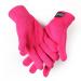 2PCS Heat Resistant Gloves for Hair Styling Tools - Pink - Buy Online on GoSupps.com