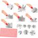 POPETPOP Nail Art Tool Scraper Tool 7.3x7.3cm Silver - Buy Online on GoSupps.com