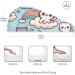 Kawaii Cute Cats Hair Towel 2 Pack | Super Absorbent Quick Dry Turbans for Women & Girls - Buy Online on GoSupps.com