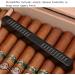Cigar Humidor with Humidifier Hygrameter Cedar Wood Travel Cigar Case Glass Top Desktop Humidor Case Cigar Box with Divider Hold 35 Cigars - Buy Online on GoSupps.com
