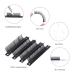 Lash Extension Classic Volume 0.03C 12mm - Soft Matte Black Individual Eyelash Extensions for Professional Salon Use - Buy Online on GoSupps.com