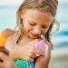Sunscreen Brush | Precise Control Sunblock Applicator for Kids with - Quick-Drying Cosmetic Brushes Soft Fiber Bristles Ensures Even Application Pink - Buy Online on GoSupps.com