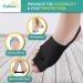 Puikos Hallux Valgus Toe Separator Set | Bunion Corrector Socks & Big Toe Strap | 2 Toe Spreader for Men & Women - Small Black - Buy Online on GoSupps.com