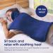 Hangsun Large Heating Pad for Back and Neck - 24x33 Electric Heat Wrap with 6 Settings, Auto Shut Off, ETL Certified - Dark Blue - Buy Online on GoSupps.com