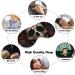 Skull with Flower Sleep Eye Mask for Women Men | Elastic Strap/Headband for Sleep, Travel, Nap - Buy Online on GoSupps.com