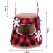 ZYP 2 Pack Winter Bird Nest & Snuggle Cave Hanging Hammock Cage - Cozy Hideaway Sleeping Bed for Parakeet, Cockatiel, Conure, Cockatoo, Macaw - Christmas Special - Buy Online on GoSupps.com