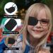 Ouligay 6Pcs Glasses Eye Patch Black Eye Patch for Glasses Non-Woven Fabric Reusable Eye Patches for Lazy Eye Amblyopia Strabismus - Buy Online on GoSupps.com