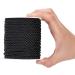 PandaHall 5mm Black Braided Cord Trim - 59 ft Decorative Twine Rope for Home Decor, Costumes, and Graduation Honor Cords - Buy Online on GoSupps.com
