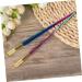 MUSISALY 2pcs Colorful Embroidery Pen Microblading Pen Liquid Eyebrow Pen Microblading Marker Pen Alloy - Buy Online on GoSupps.com
