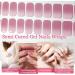 20Pcs Semi Cured Gel Nail Polish Strips Works with Any Nail Lamps Self-Adhesive Gel Nail Stickers Salon-Quality Long Lasting Waterproof Gel Nail Polish Wraps - Marshmallow Easy to Apply & Remove - Buy Online on GoSupps.com