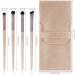 Blucent Eye Makeup Brushes Set Professional Eyeshadow Brush Kit with PU Bag Eye Brushes Set for Blending Eyeshadow Eyeliner Eyebrow 4 Pieces - Buy Online on GoSupps.com