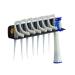 Toothbrush holder with dental sticks donor black |Dental brushstick Stick bracket for bathroom |Made in Germany |For electrical & normal toothbrush heads |1x (a toothbrush)