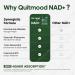 Quit mood Nicotinamide Riboside Complex Cellular Energy & Healthy Aging Support with Resveratrol, Quercetin Phytosome & CoQ10 -NMN Supplement for Skin Aging Supports 90 Capsules - Buy Online on GoSupps.com