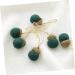 KICHOUSE 6 1 Ornament Wool Felt Pendant Wool Felt Making Pendants DIY Pendant Decorations Small Ball Acorn Green 3x2cm - Buy Online on GoSupps.com