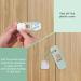 EUIOOVM Childproof Refrigerator Lock - No Tools or Drill Needed for Fridge, Cabinets, Drawers, Dishwasher - Green - Buy Online on GoSupps.com