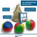 Heldengut Juggling Balls 3x - Perfectly Balanced for Kids & Adults | Ideal for Beginners & Pros | Includes Juggling Book - Buy Online on GoSupps.com