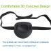 RIKEYO Adult & Kids Eye Patch - Soft & Adjustable Lazy Eye Cover for Pirate/Cosplay - Black - Buy Online on GoSupps.com