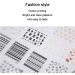 Nail Decals Environmentally Friendly Materials Lasting Effect Nail Art Stickers Bright Clear Patterns for Decoration - Buy Online on GoSupps.com