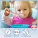 OKONKN Bite Tube Baby Dental Aid Set - 5 BPA-Free Silicone Teething Rings for Boys & Girls (3+ Months) - Safe & Durable Baby Accessories - Buy Online on GoSupps.com