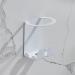 Shaving Storage Holder Hanger Storage Rack Wall Hanging Black White Shaving White Razor Holder