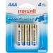 Maxell 723865 Alkaline AAA Battery - Long Lasting Power 4 Count Pack | Reliable & Ready-to-Go - Buy Online on GoSupps.com